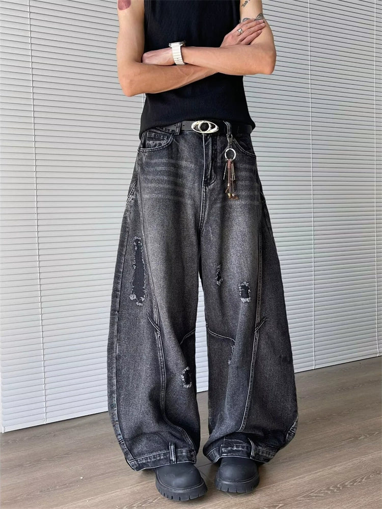 sd0020 逆穴ワイドデニム