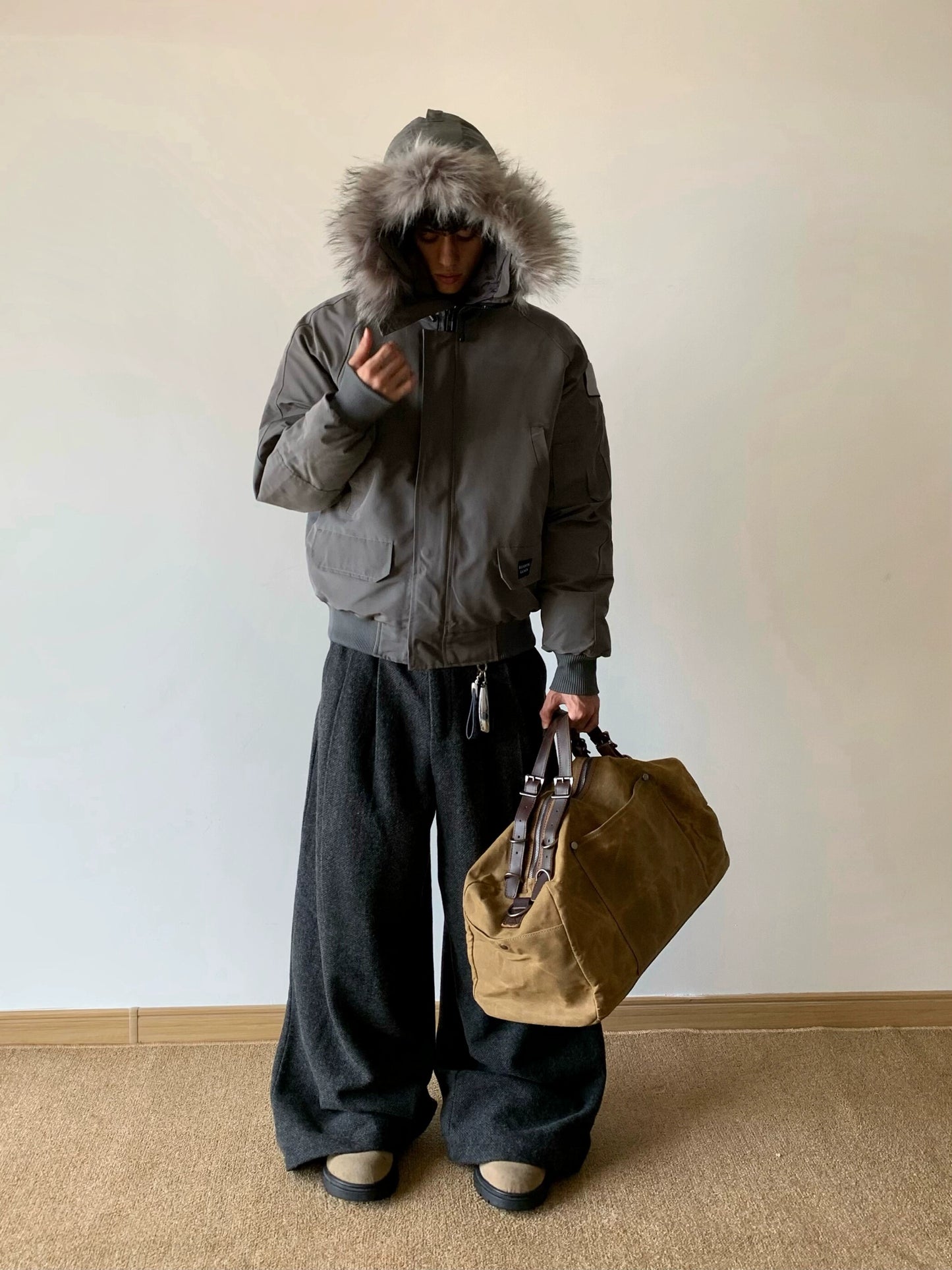 sd0054 ファーコットンジャケット