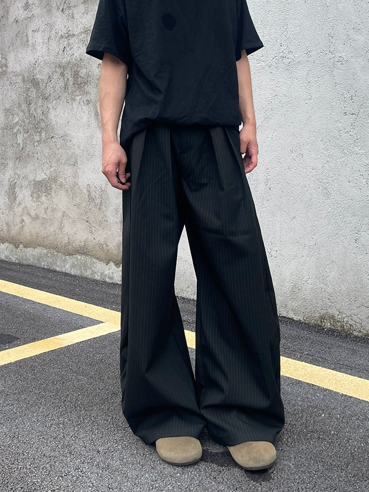 sd0022 ワイドストライプスラックス