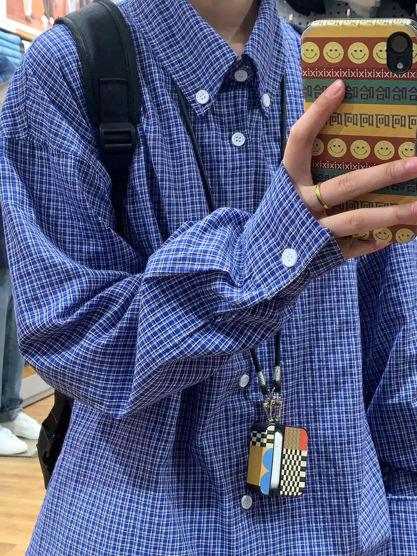 sd0041 アメリカンレトロチェックシャツ