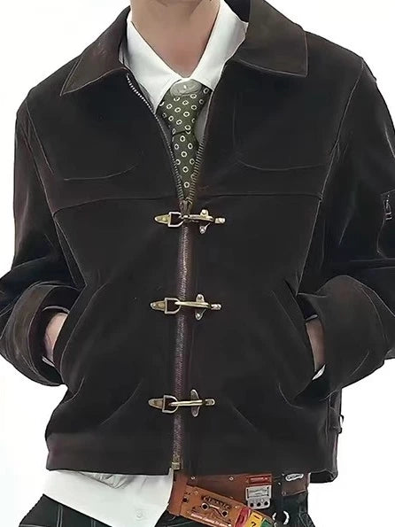 レトロダメージファイアーマンジャケット