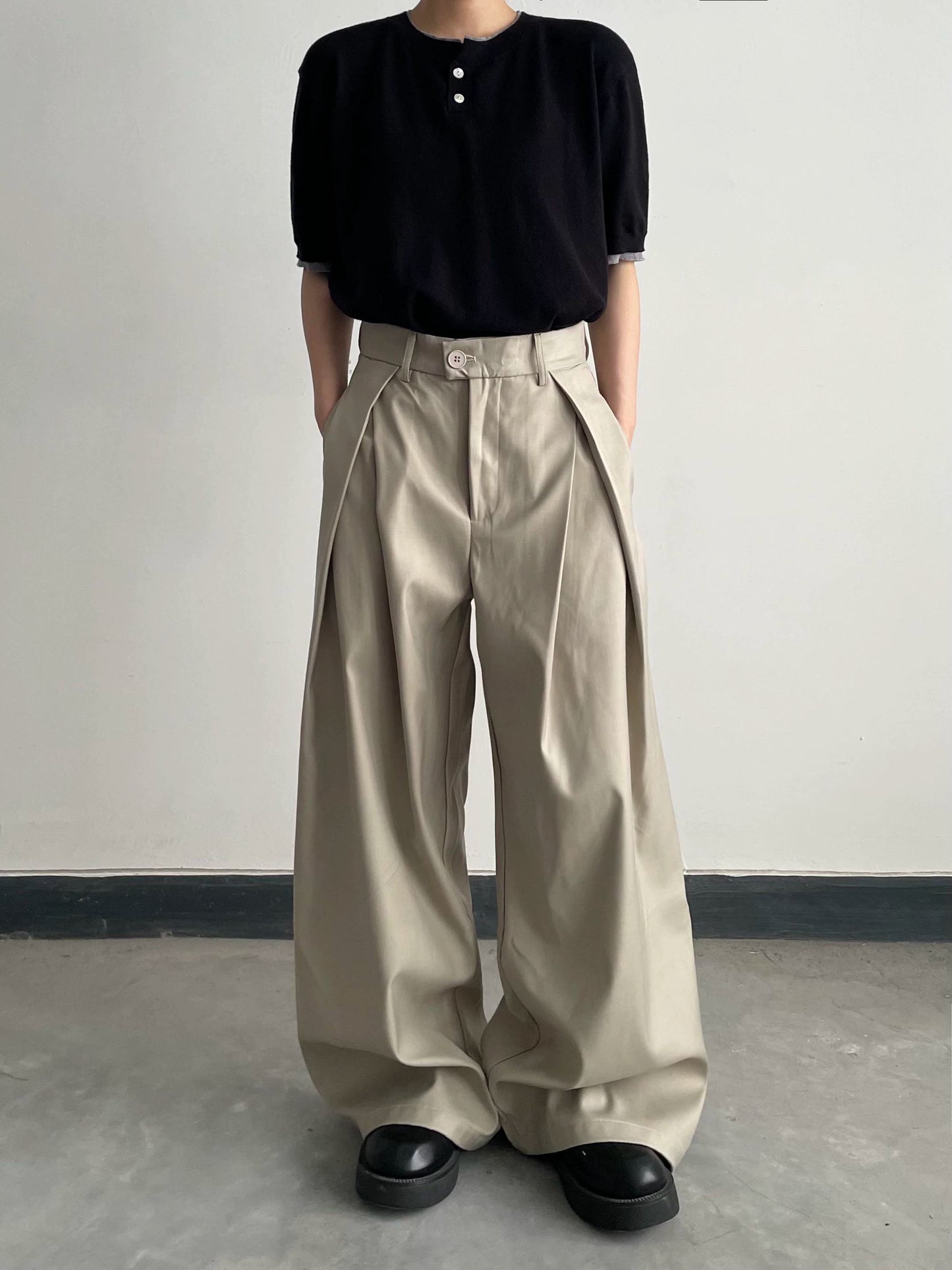 sd0012 レトロワイドレッグパンツ