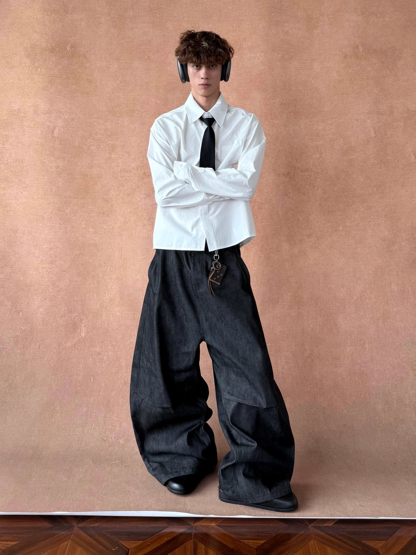 sd0026 レトロピュアコットンホワイトシャツ