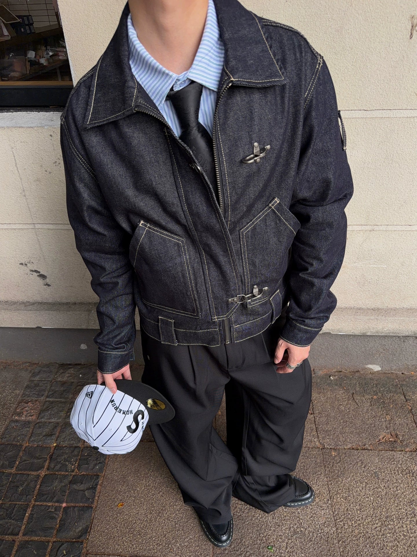 sd0055 クロップドデニムジャケット