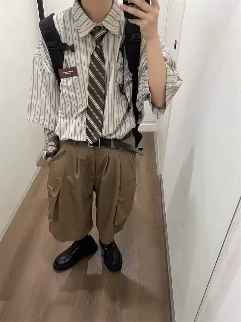 sd0028 オータム長袖ストライプシャツ