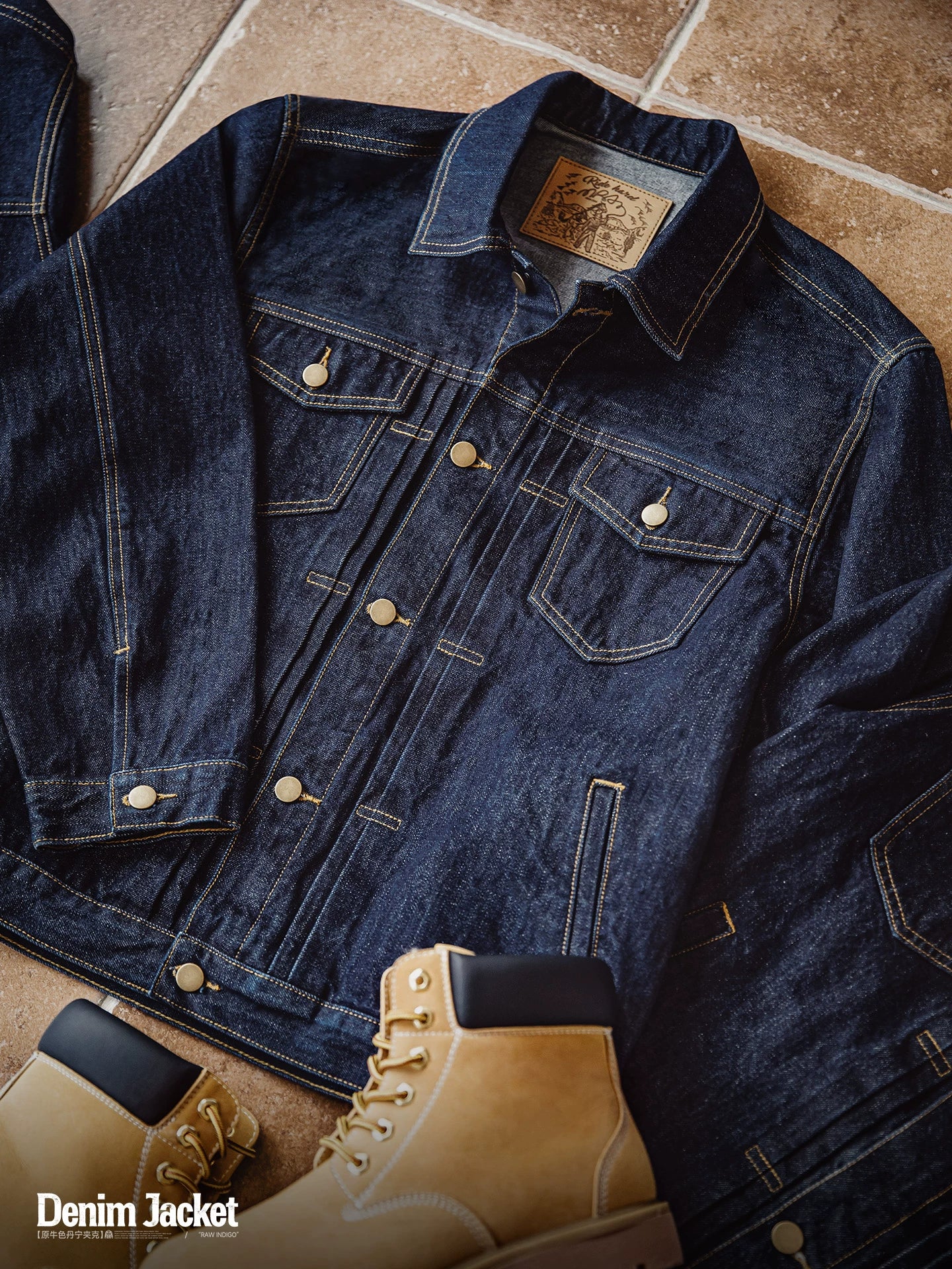 sd0033 ウエスタンデニムジャケット