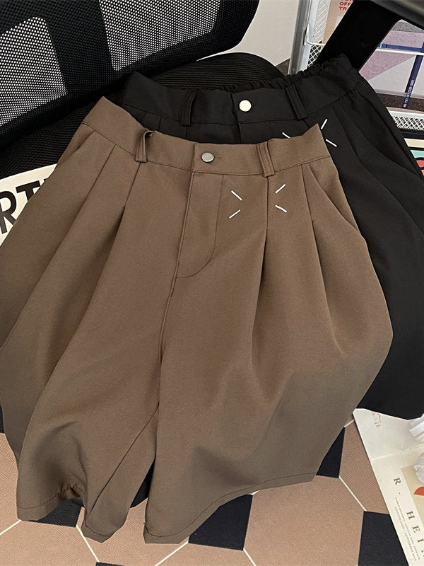 ワイドレッグドレープミドル丈パンツ　sd20250095