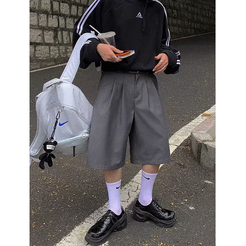 タック入りスーツショートパンツ sd20250096