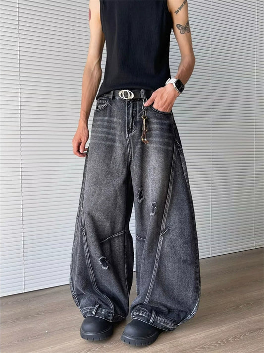 sd0020 逆穴ワイドデニム