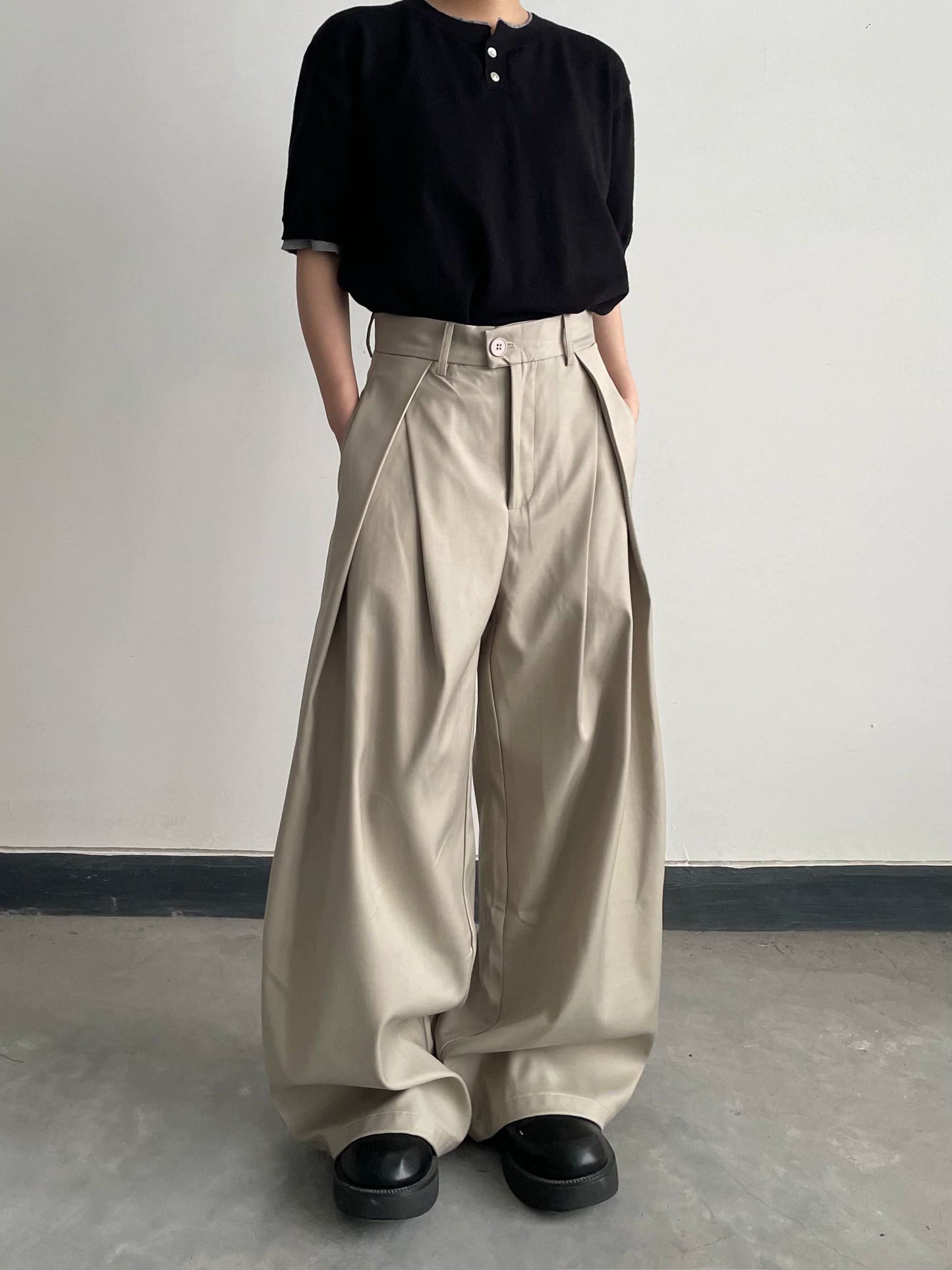 sd0012 レトロワイドレッグパンツ