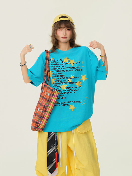 カラーブロックスタープリントT sd20260007