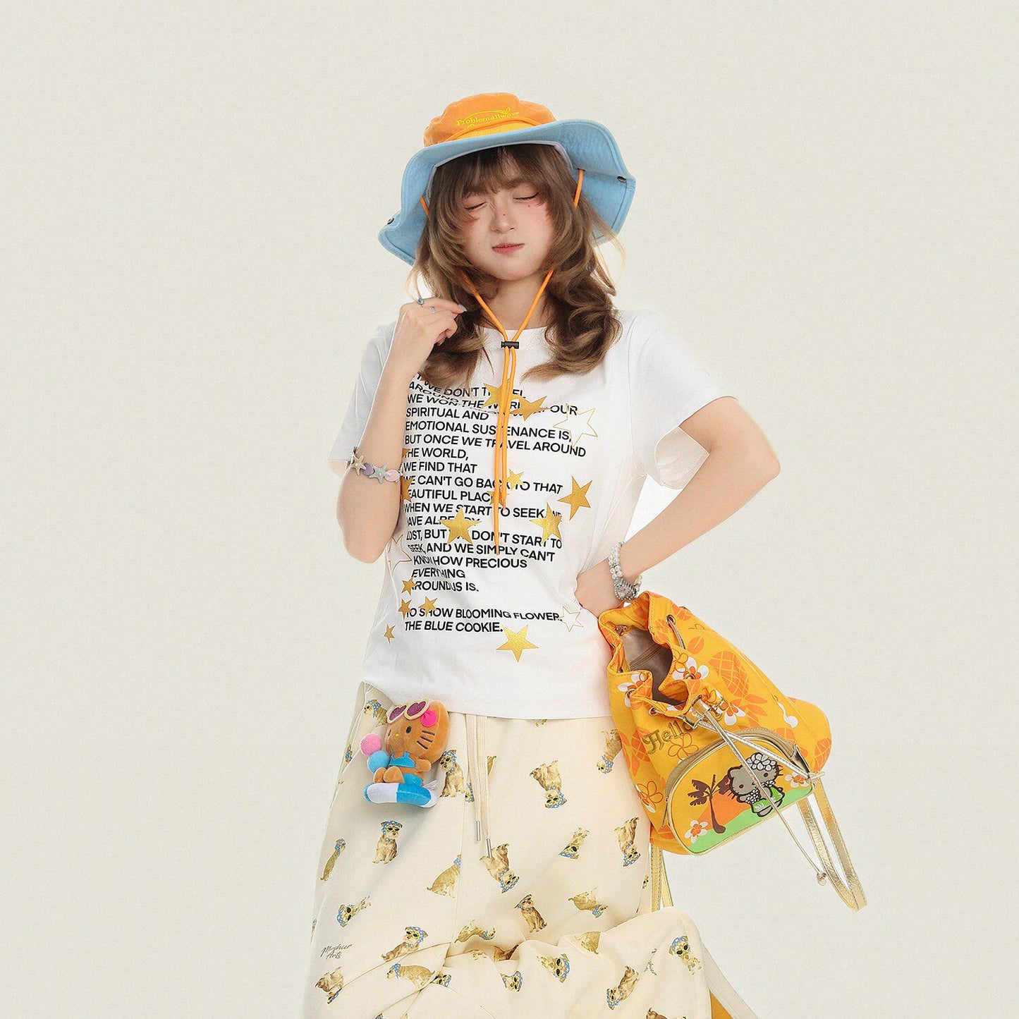 カラーブロックスタープリントT sd20260007