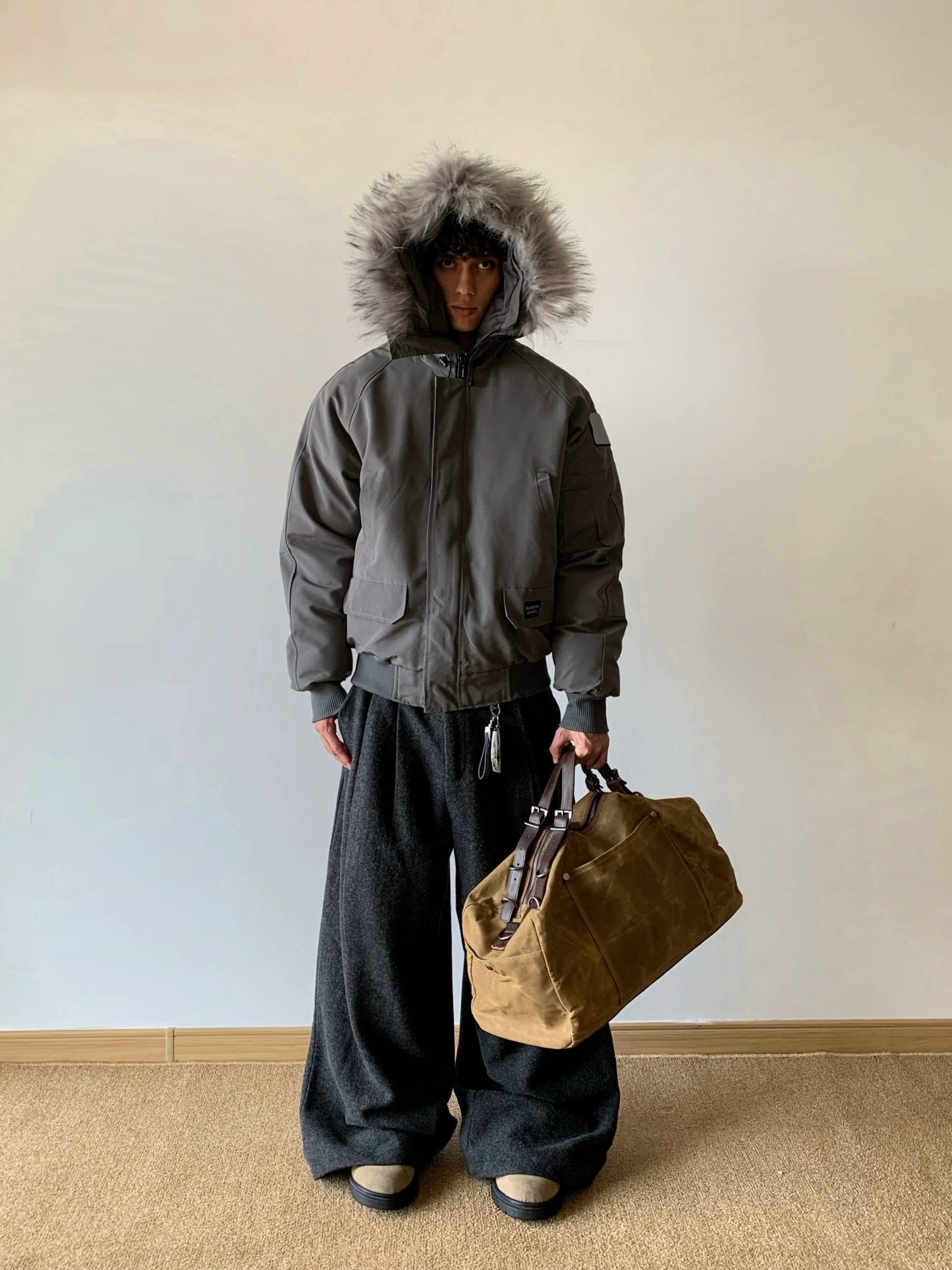 sd0054 ファーコットンジャケット