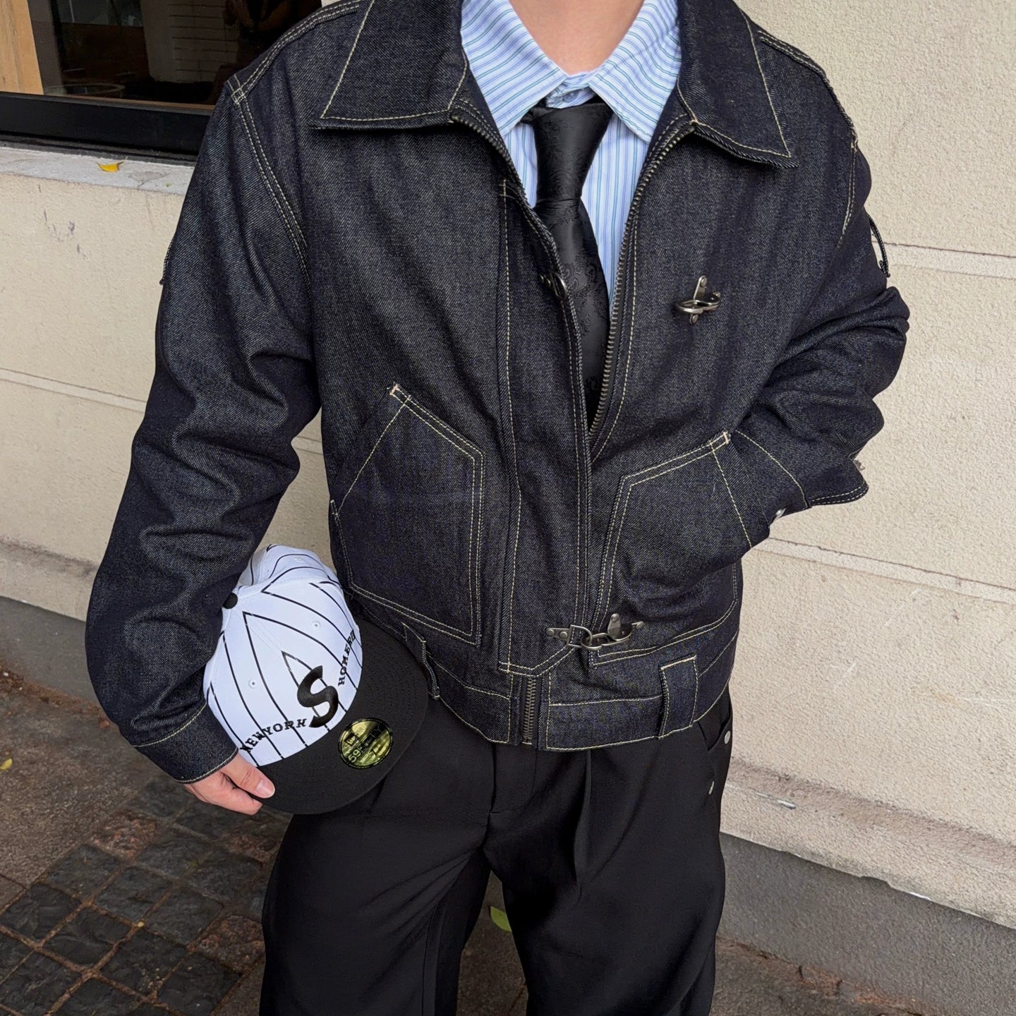 sd0055 クロップドデニムジャケット