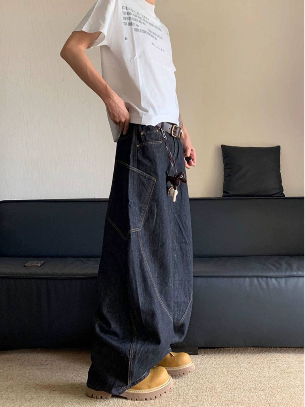 sd0015 ワイドバギーデニム