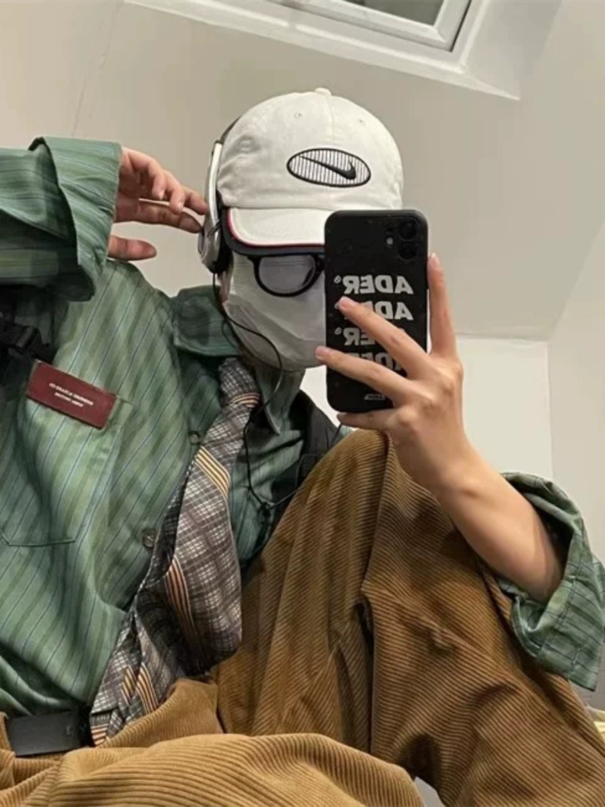 sd0028 オータム長袖ストライプシャツ