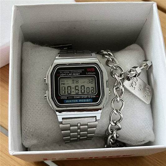 sd0051 ブレスレット付きデジタル腕時計