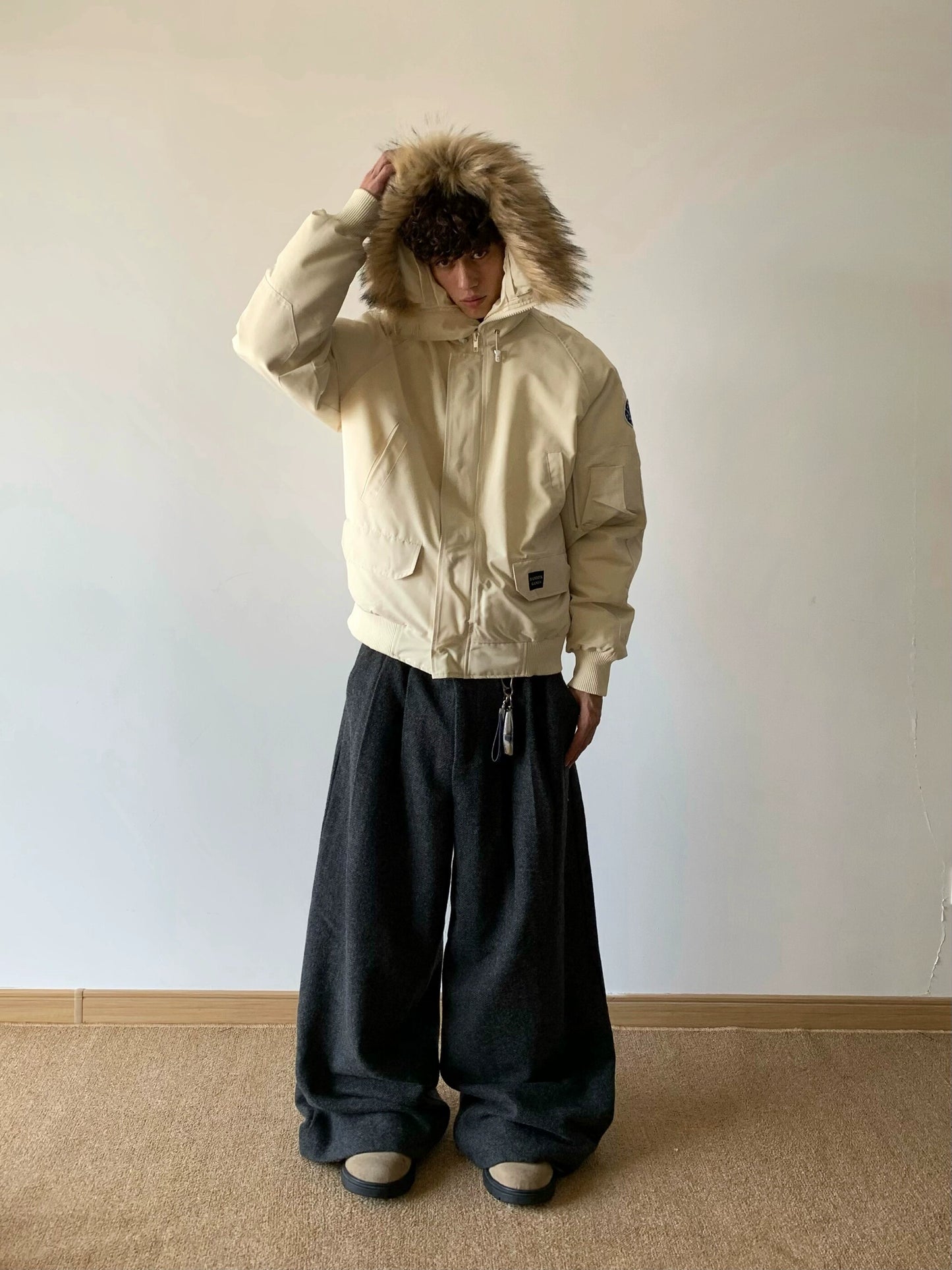 sd0054 ファーコットンジャケット