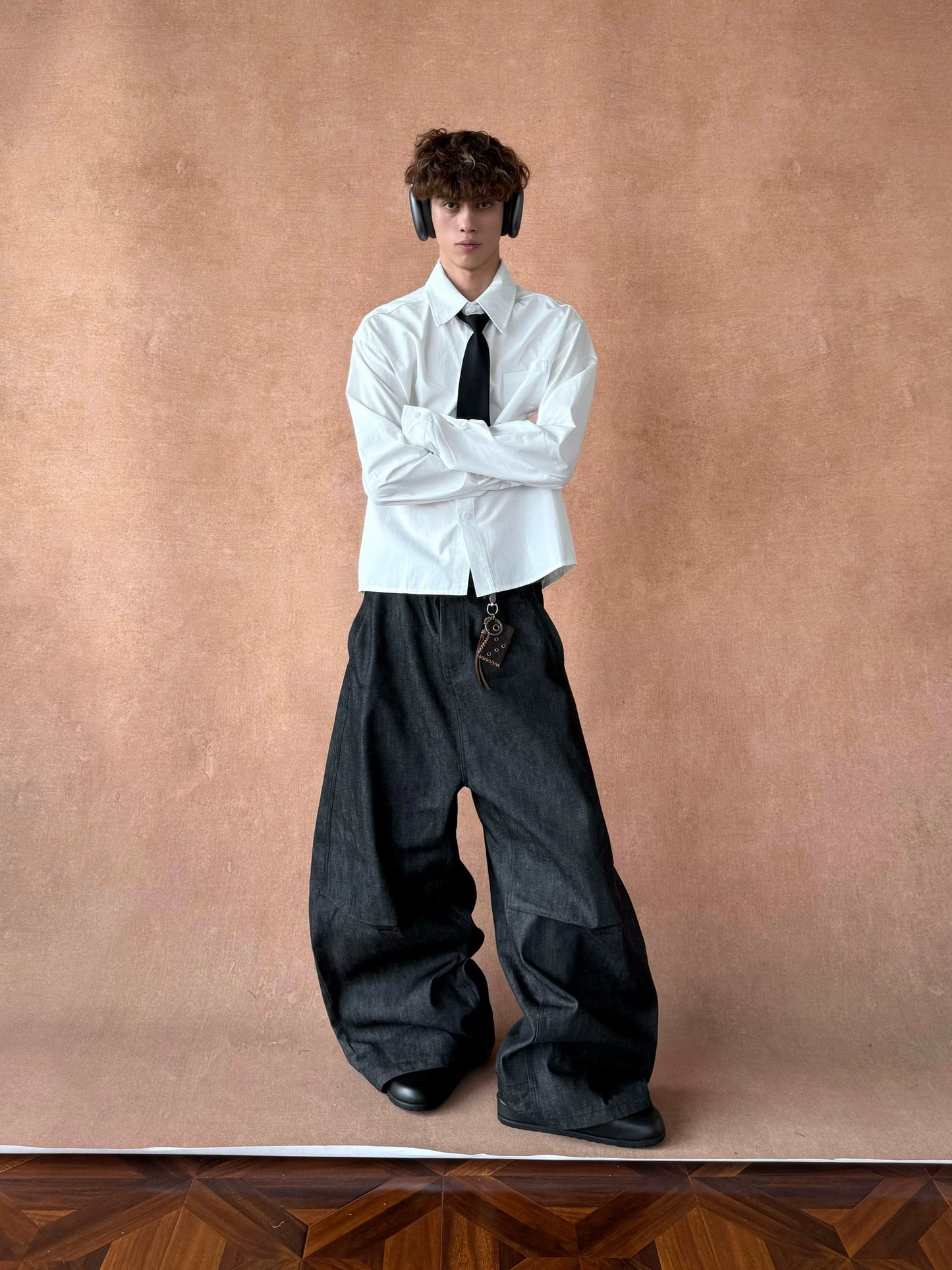 sd0026 レトロピュアコットンホワイトシャツ